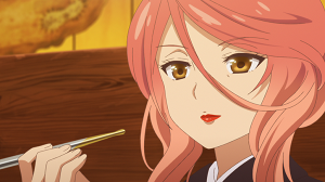 普段の顔が信じられない化粧をした女将